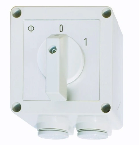 Comutator capsulat 0-1 25A 3p