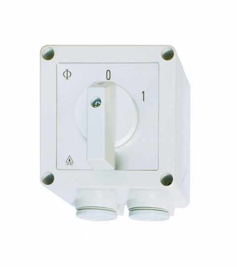 Comutator capsulat 0-1 25A 1p