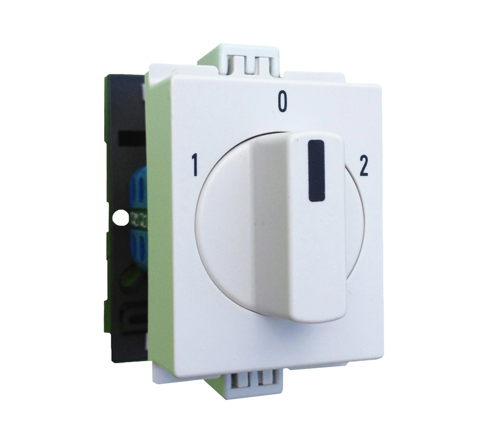 Comutator modular 1-0-2, 3 poli, 10A