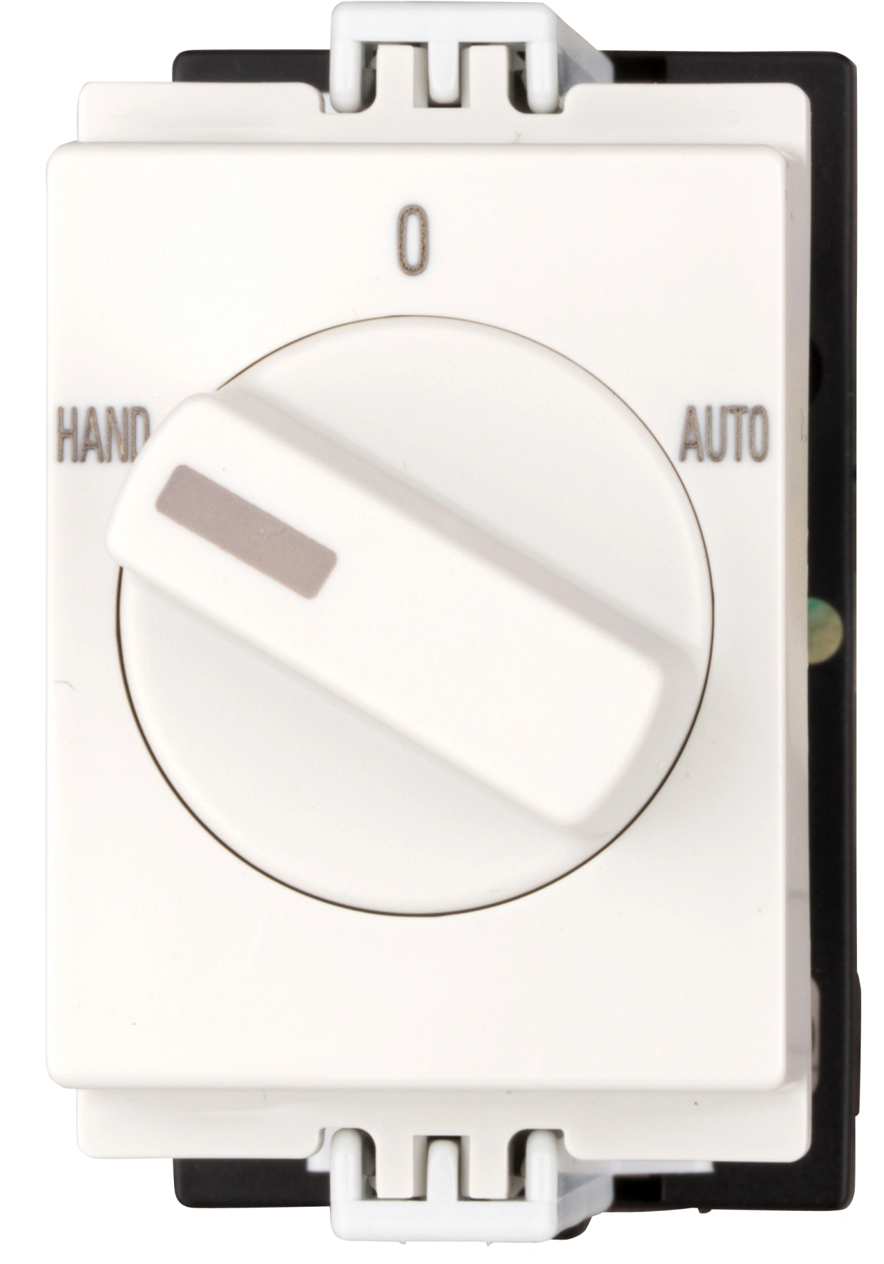 Comutator HAND-0-AUTO, fixare pe șină 1p, 10A