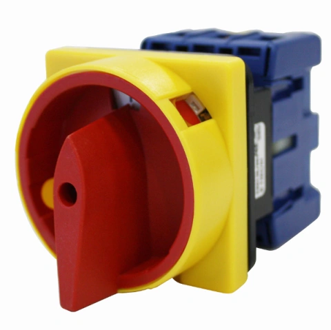 Comutator oprire de urgenţă, montaj frontal, 4P, 80A, 30kW