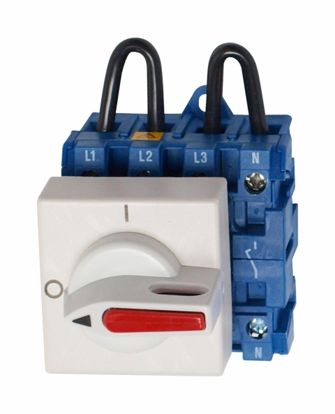 Comutator fotovoltaic modular 0-I 12A/500Vcc 2p