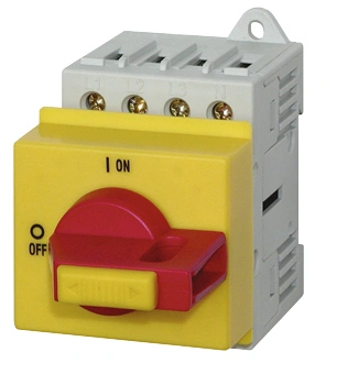 Comutator pt oprire de urgenţă, modular, 4 poli, 80 A/22 kW