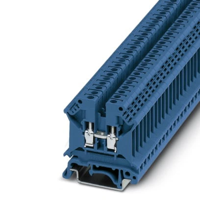Clemă şir, conexiune cu şurub, 4mmp, TB 4 I BU