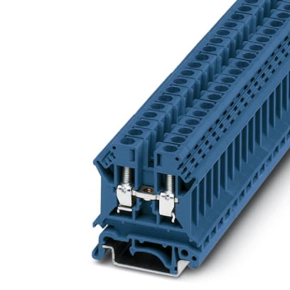 Clemă şir, conexiune cu şurub, 6mmp, TB 6 I BU