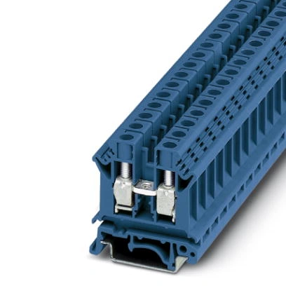Clemă şir, conexiune cu şurub, 10mmp, TB 10 I BU