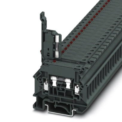 Clemă şir cu fuzibil TB 4-HESILED 60 (5X20) I