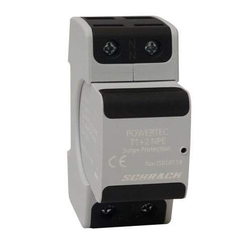 Descărcător P 100kA+c.aux. cameră cu gaz T1, N/PE debroşabil