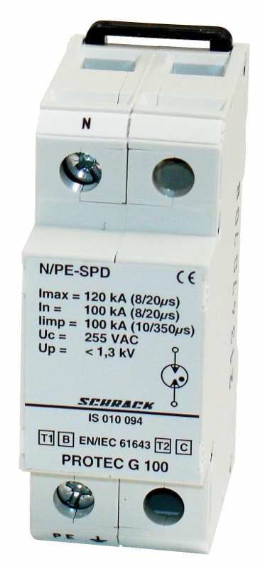 Descarcator N-PE 100kA cl.I/B