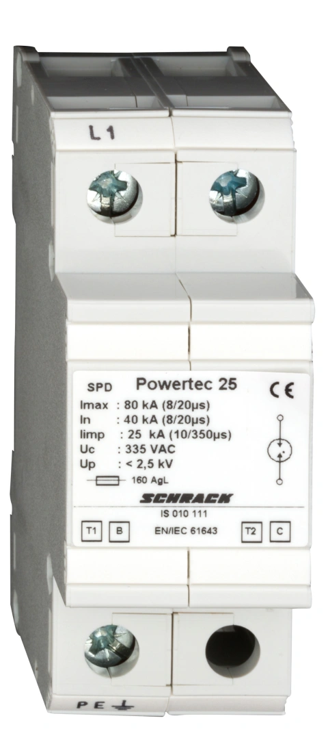Descarcator 25kA cl.I/II B/C