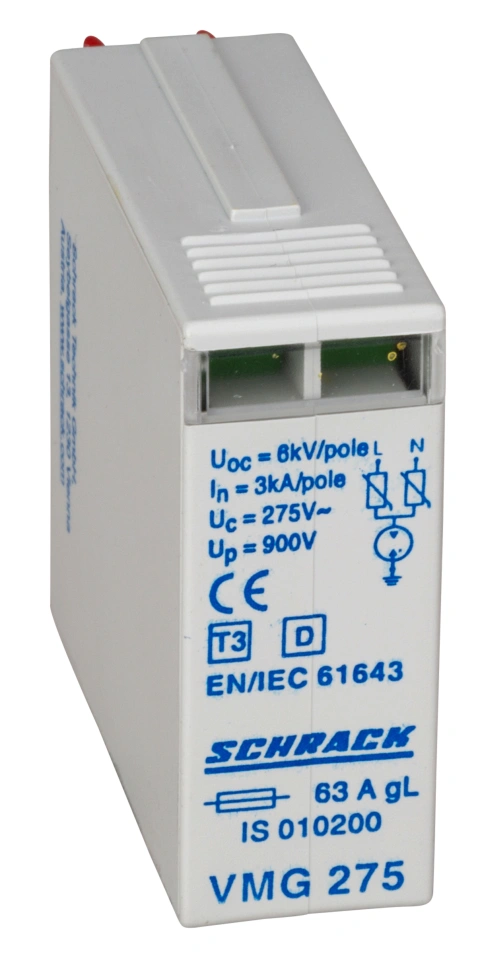 Modul descărcător cl. T3(D) 3kA 1UH (L+N) VMG 275V