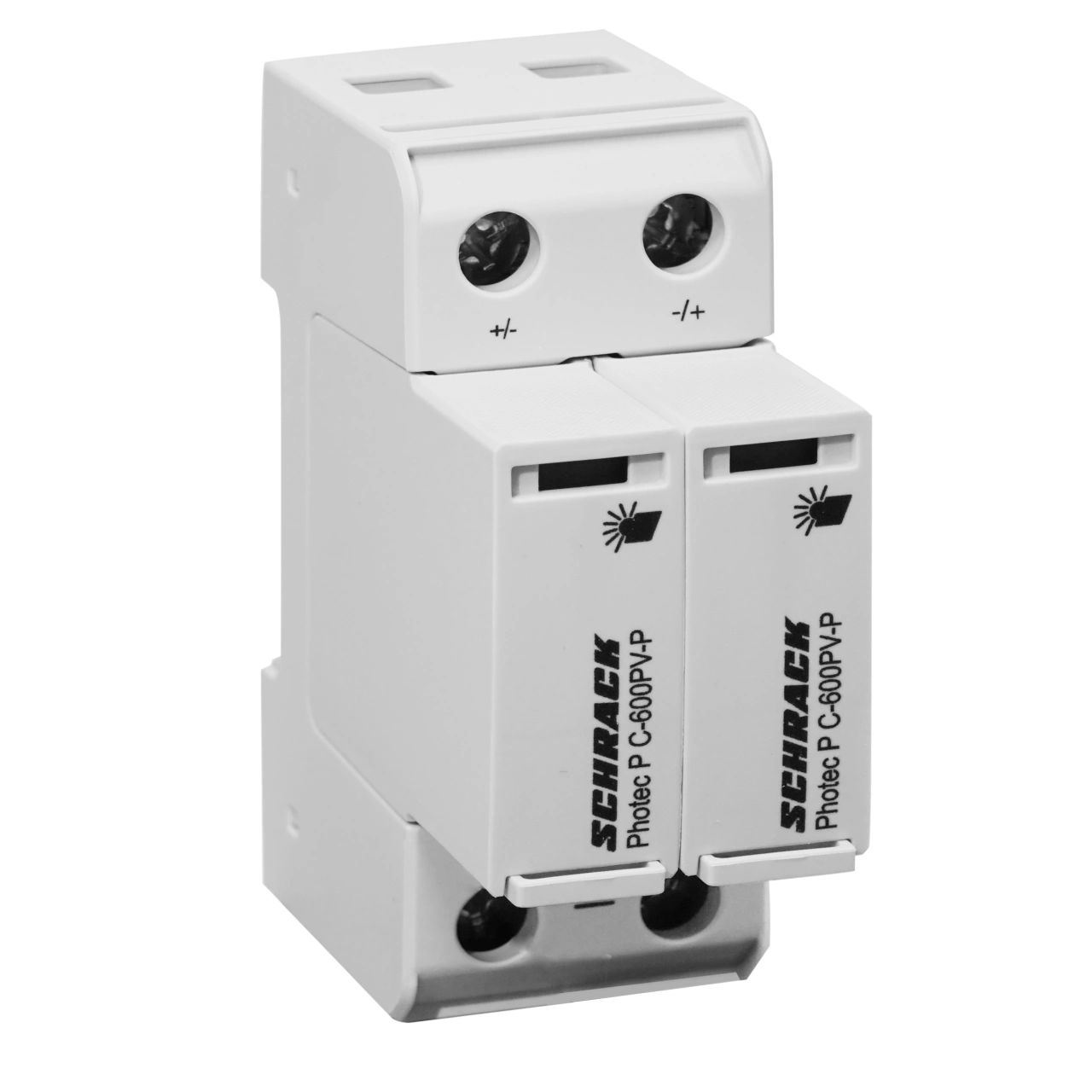 Descărcător broşabil, clasa 2 (C), 600V c.c., 20kA