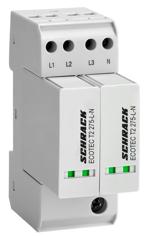 Surge Arrester Set 4+0 TN-S system, Class T2(+T3)