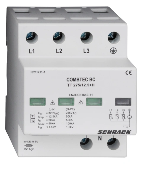 Descarcator COMBTEC BC TT 275/12,5