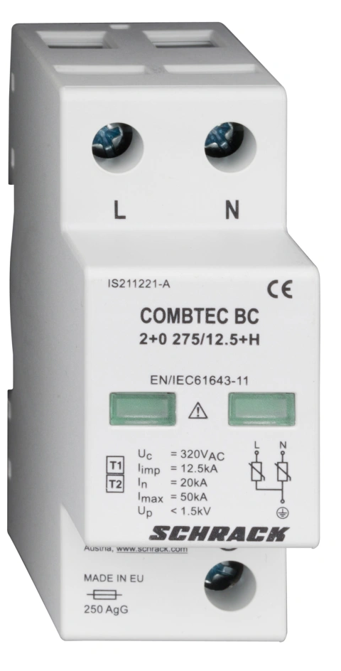 Descarcator COMBTEC BC 2+0 275/12,5+contact auxiliar_3