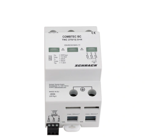 Descarcator COMBTEC BC TNC 275/12,5+contact auxiliar_1