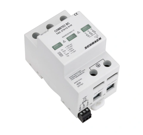 Descarcator COMBTEC BC TNC 275/12,5+contact auxiliar_2