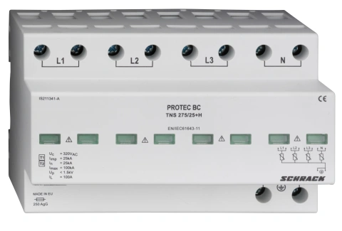 Descarcator PROTEC BC TNS 275/25+contact auxiliar_3