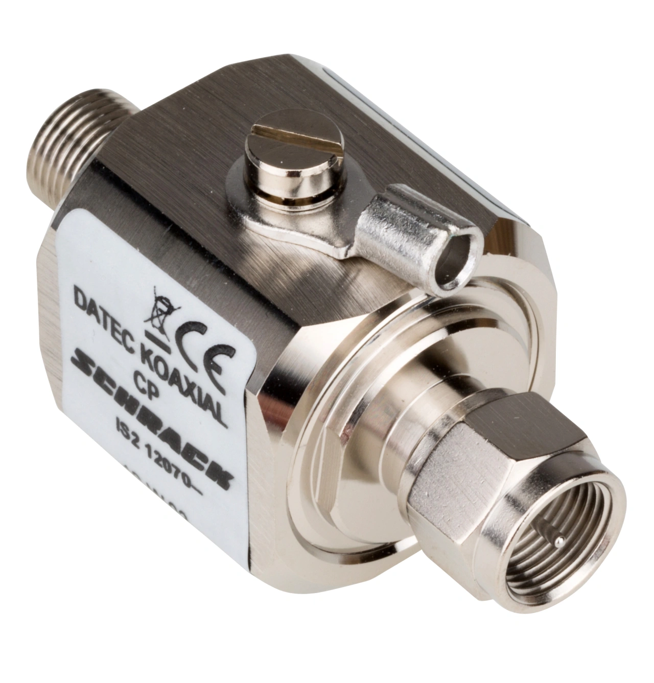 Descărcător pentru cablu coaxial cu conector F