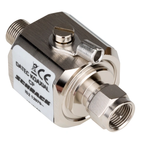 Descărcător pentru cablu coaxial cu conector F