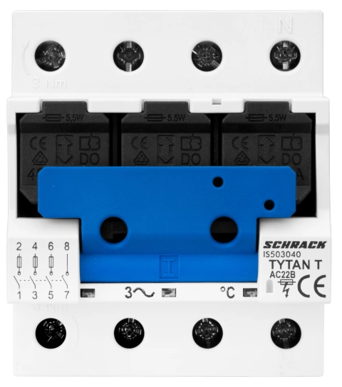Separator de sarcină pt. portfuz. D0+10x38 TYTAN-T 3p+N, 63A_1