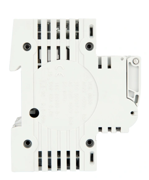Soclu pentru portfuzibile D02, seria ARROW S, 3-poli, 50A_2