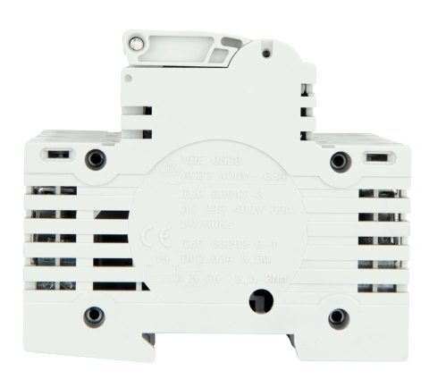 Soclu pentru portfuzibile D02, seria ARROW S, 3-poli, 63A_6