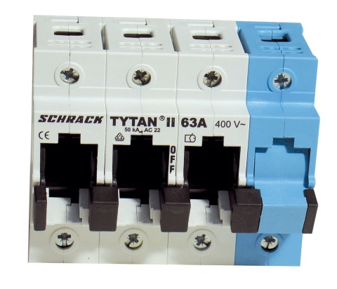 Separator de sarcină pt. portfuzibile D0 TYTAN-II 3p+N, 63A