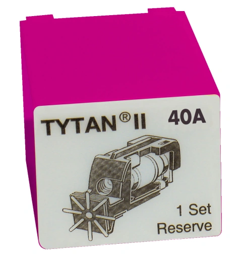 Set portfuzibile TYTAN II+cutie-D0/3x40A