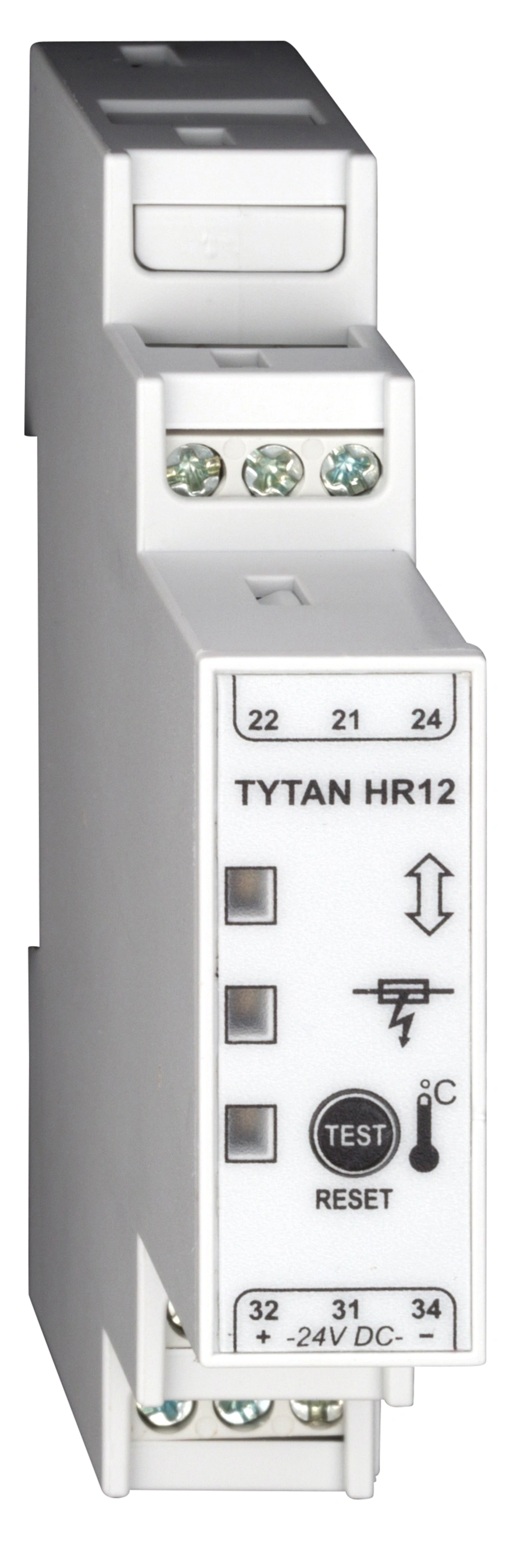Releu monitorizare colectivă TYTAN HR12 2C 5A / 250 VAC