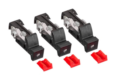 Fuse Plug for TYTAN, 3 x 10A, D01, complete, 24-60VAC/DC