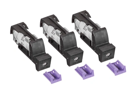 Fuse Plug for TYTAN, 3 x 32A, D02, complete, 24-60VAC/DC