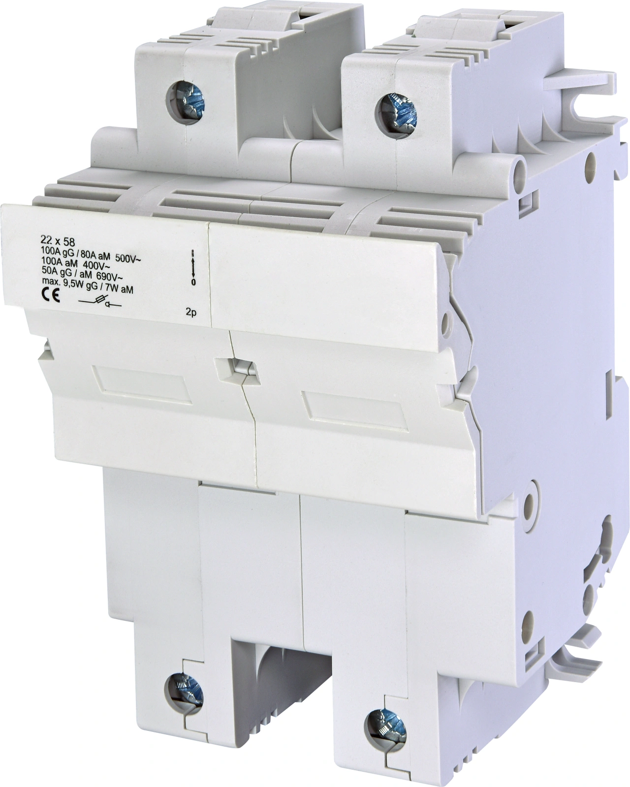 Separator modular pentru portfuzibile 22x58 2p 100A