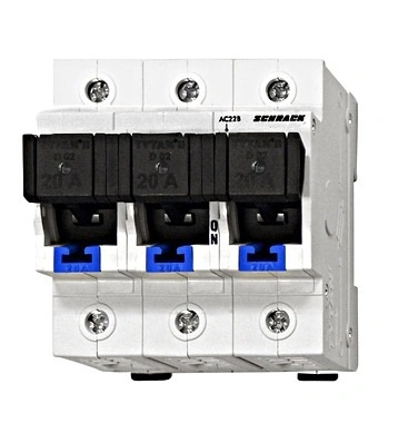 TYTAN II, D02 Fuse switch disconnector, 3-pole, complete 20A
