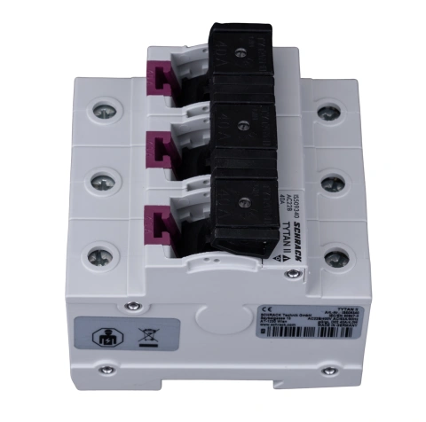 Separator modular pentru portfuzibile TYTAN, 3p 40A, complet_7