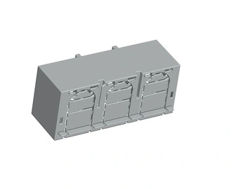 Capac borne 3-poli pentru separatoare ARROW BLUE mărime 00