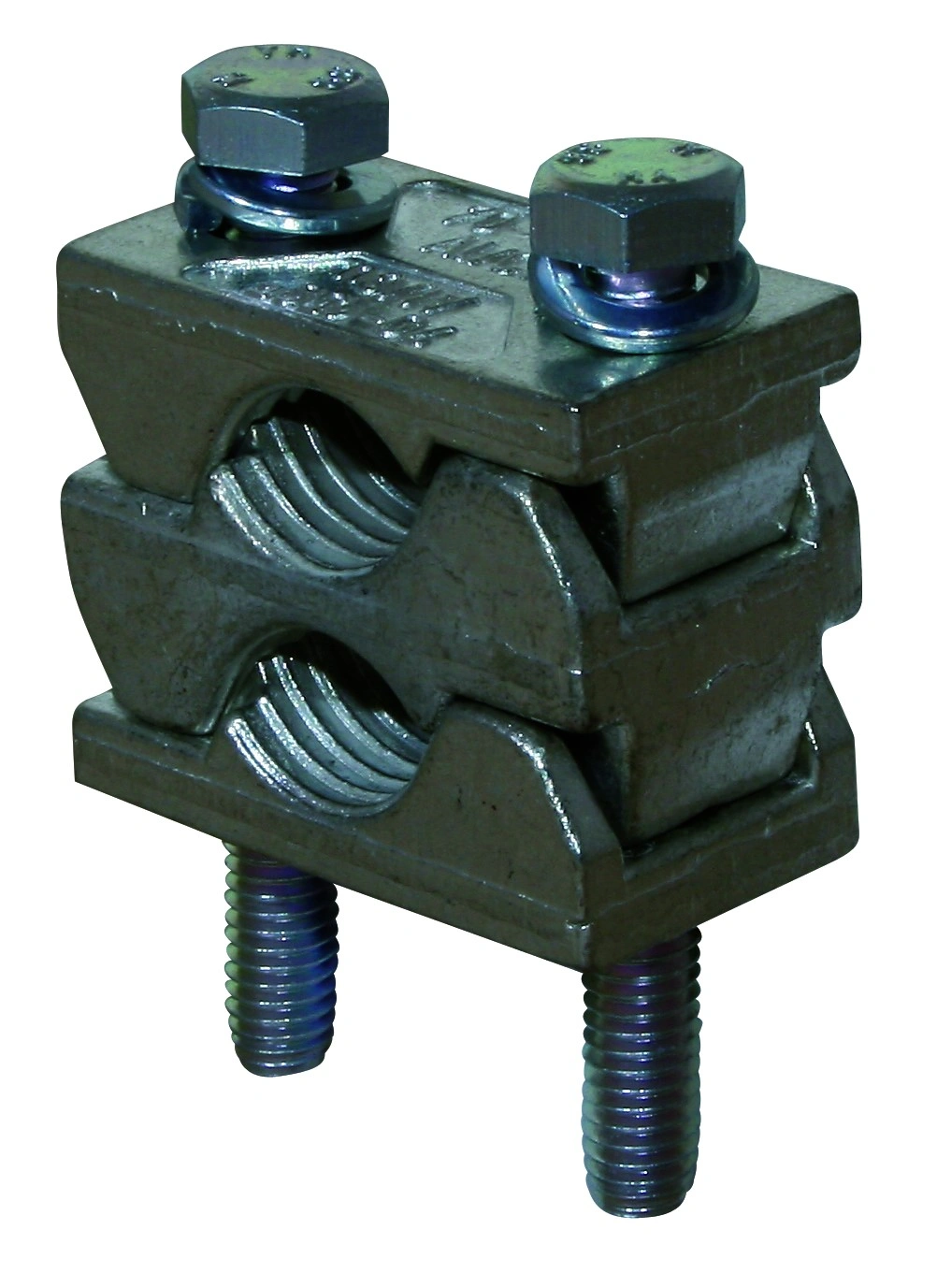 Clamp terminal ARROW BLUE size 2, double