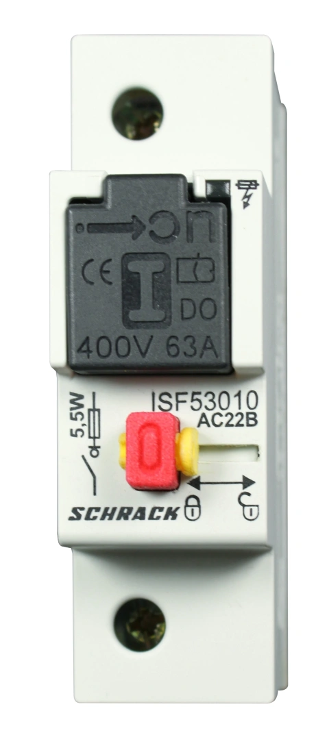 Separator cu fuzibile D02, 1 pol, 10A fix, complet