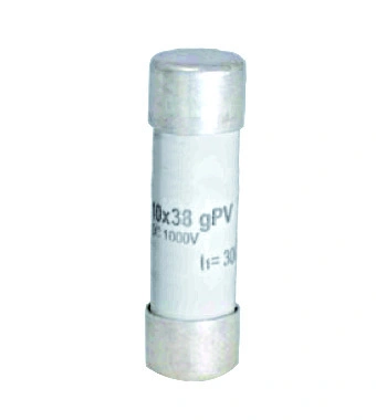 Siguranţă fuzibila cilindrica gPV, 10x38, 8A, 1000V DC