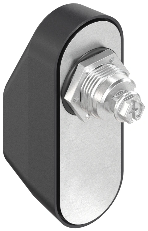 Swing handle for half cylinder instead of double-bit lock_2
