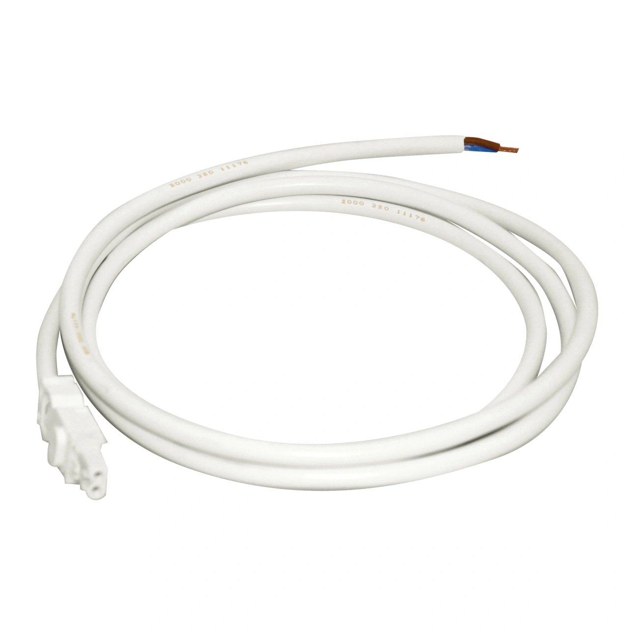 Cablu de conexiune pt IU008523, 2 x 1.5mm², L= 2m, alb
