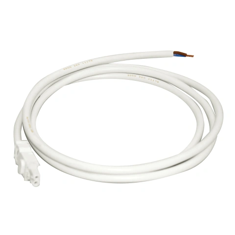 Cablu de conexiune pt IU008523, 2 x 1.5mm², L= 2m, alb
