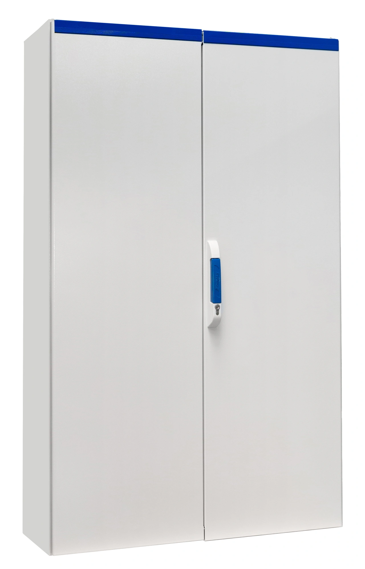Dulap compact cu două uşi, 1600x1000x300mm, RAL 7035 IP54