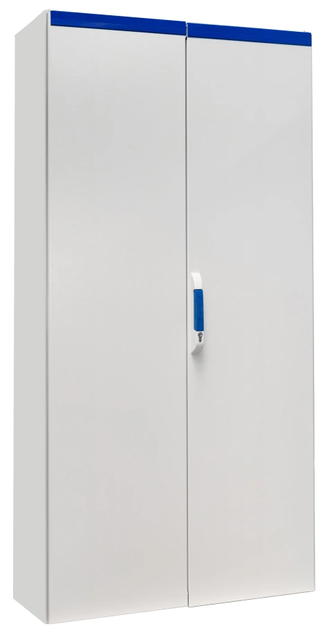 Dulap compact cu două uşi, 2000x1000x400mm, RAL 7035 IP54