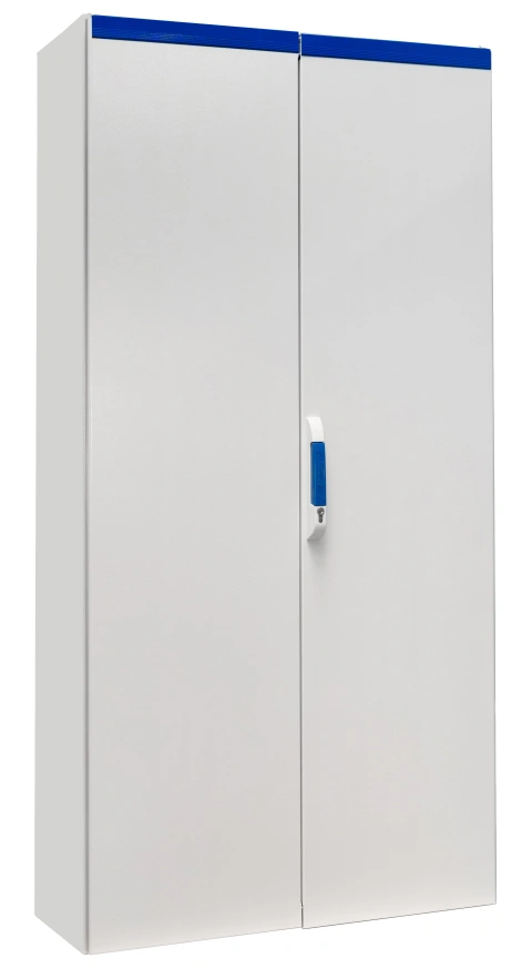 Dulap compact cu două uşi, 2000x1000x400mm, RAL 7035 IP54