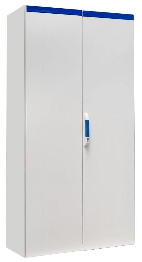 Dulap compact cu două uşi, 2000x1000x500mm, RAL 7035 IP54