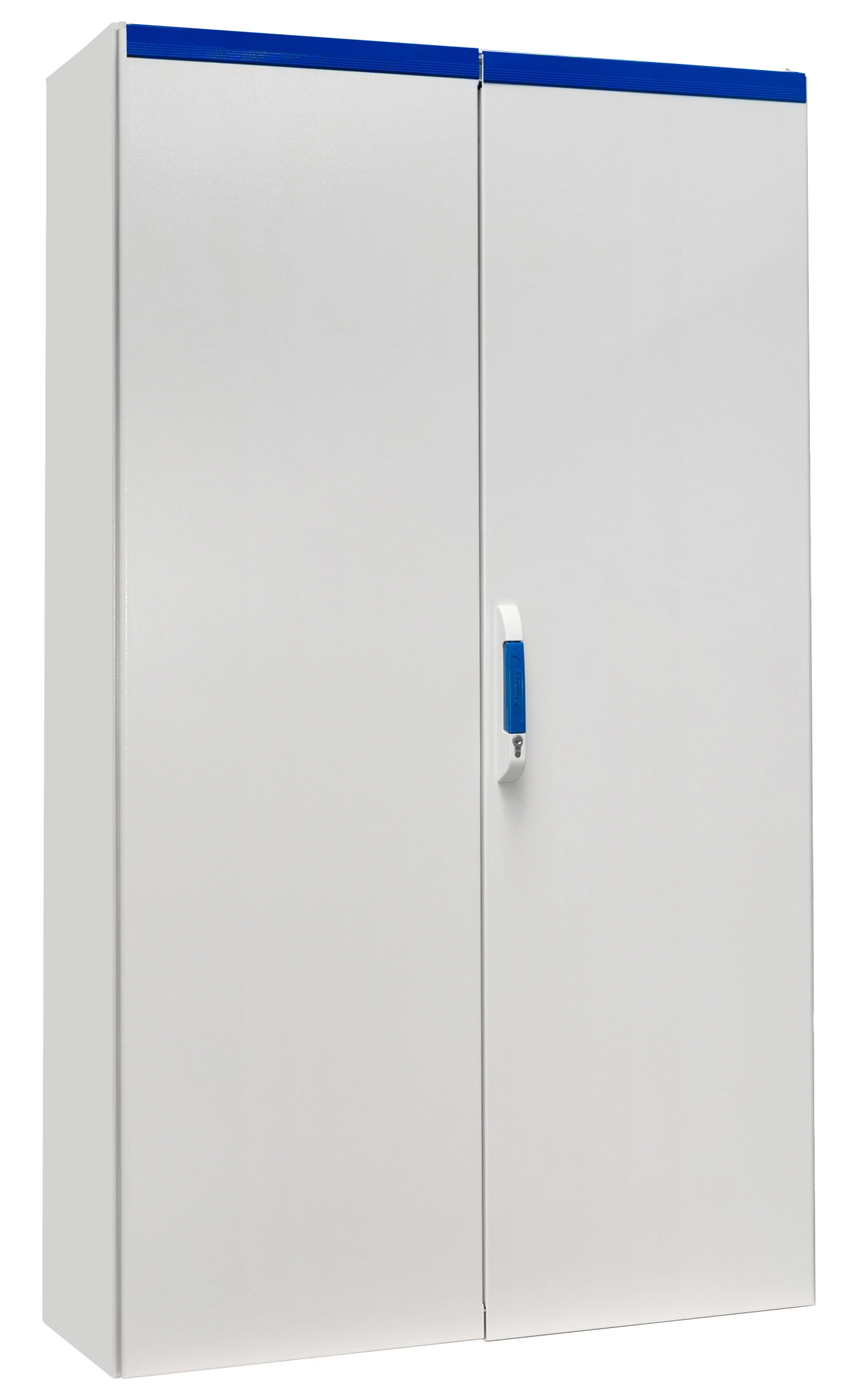 Dulap compact cu două uşi, 2000x1200x400mm, RAL 7035 IP54