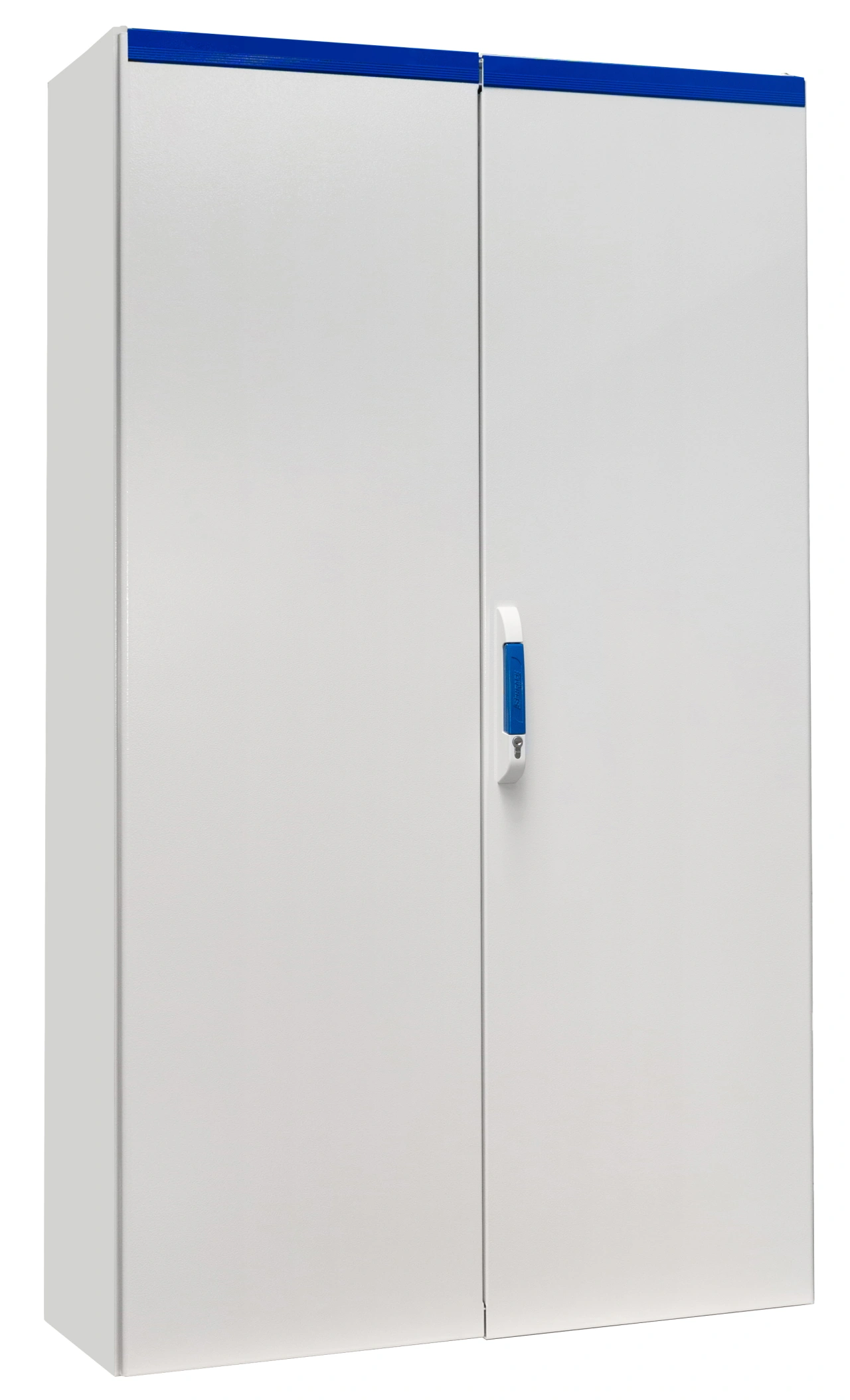 Dulap compact cu două uşi, 2000x1200x400mm, RAL 7035 IP54