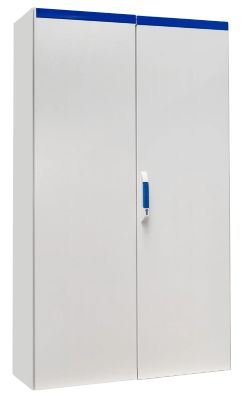 Dulap compact cu două uşi, 2000x1200x400mm, RAL 7035 IP54