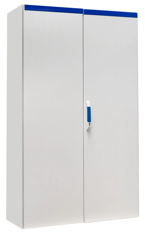 Dulap compact cu două uşi, 2000x1200x500mm, RAL 7035 IP54